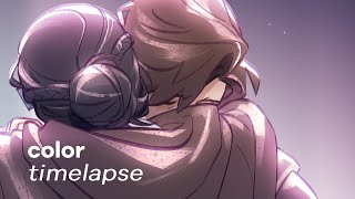 [speed paint] right here with me