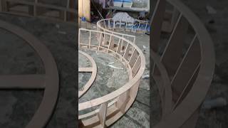 round sofa kaju shape sofa #shorts #trending #ytshorts #sofa #diy