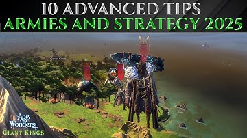 10 Pro TIPS For OP ARMIES & STRATEGIES 2025 - Age Of Wonders 4