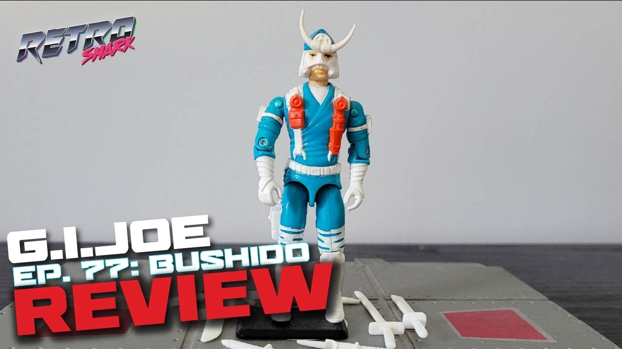 G.I. JOE Bushido (1993) Action Figure Review [Ep. 77] - RetroShArK