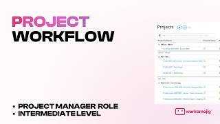 Project Workflow | Project Manager Role, Intermediate Level