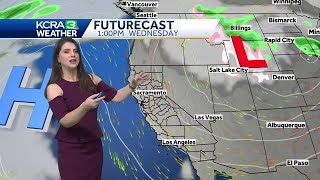 Trending warmer with gusty winds ahead by midweek