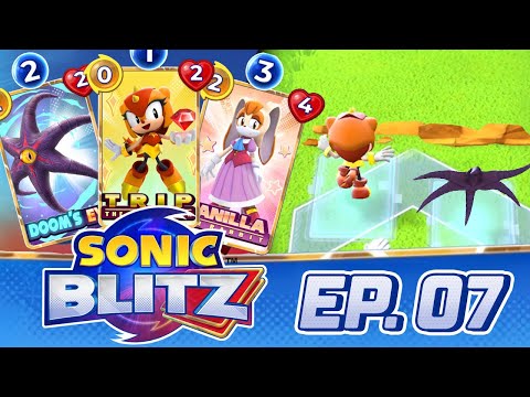 SONIC BLITZ [iOS] - EP.07 - Trip the Sungazer, Doom's Eye, Vanilla & New UI!