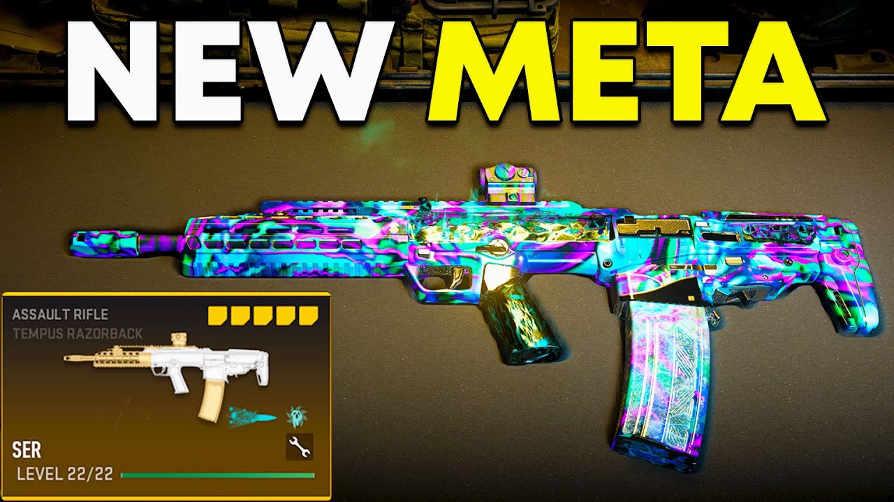 the TEMPUS RAZORBACK is Warzone's new AR meta😳