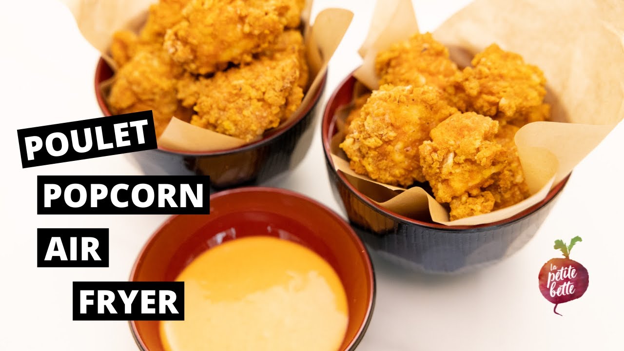 POULET POPCORN CORÉEN 🐓popcorn chicken sauce gochujang AIR FRYER La petite bette