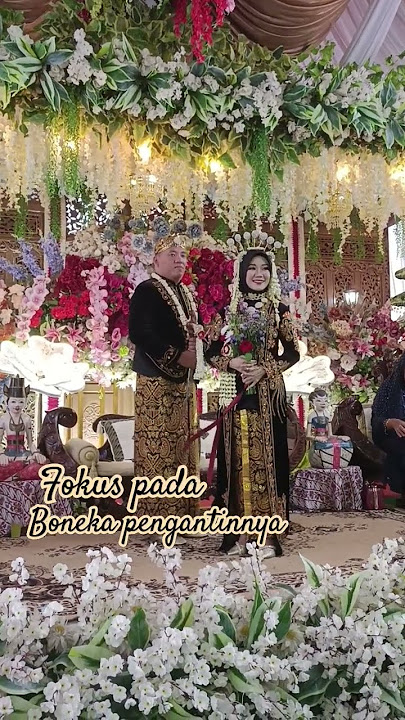 boneka pengantin #pernikahan