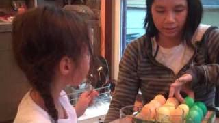 Easter 2009 - The Ceremonial Decorating of the Eggs