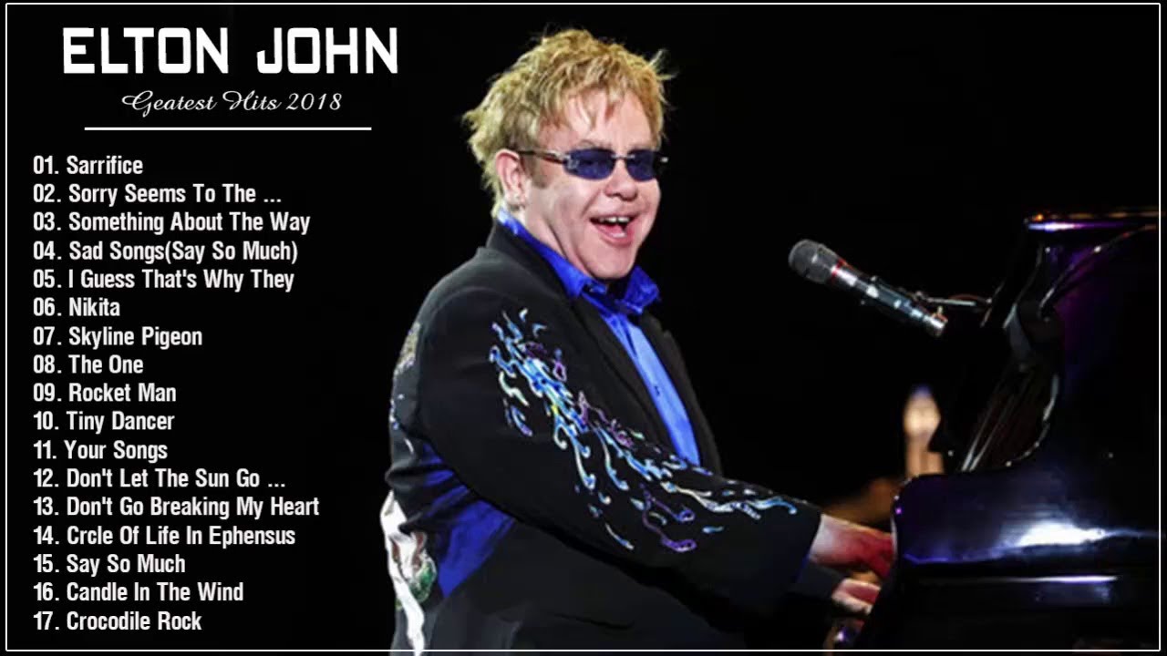 elton john greatest hits mega