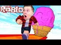 ПОБЕГ от ЗЛОГО МОРОЖЕНОГО в ROBLOX! Что Внутри Магазина Мороженого Детский летсплей от FFGTV