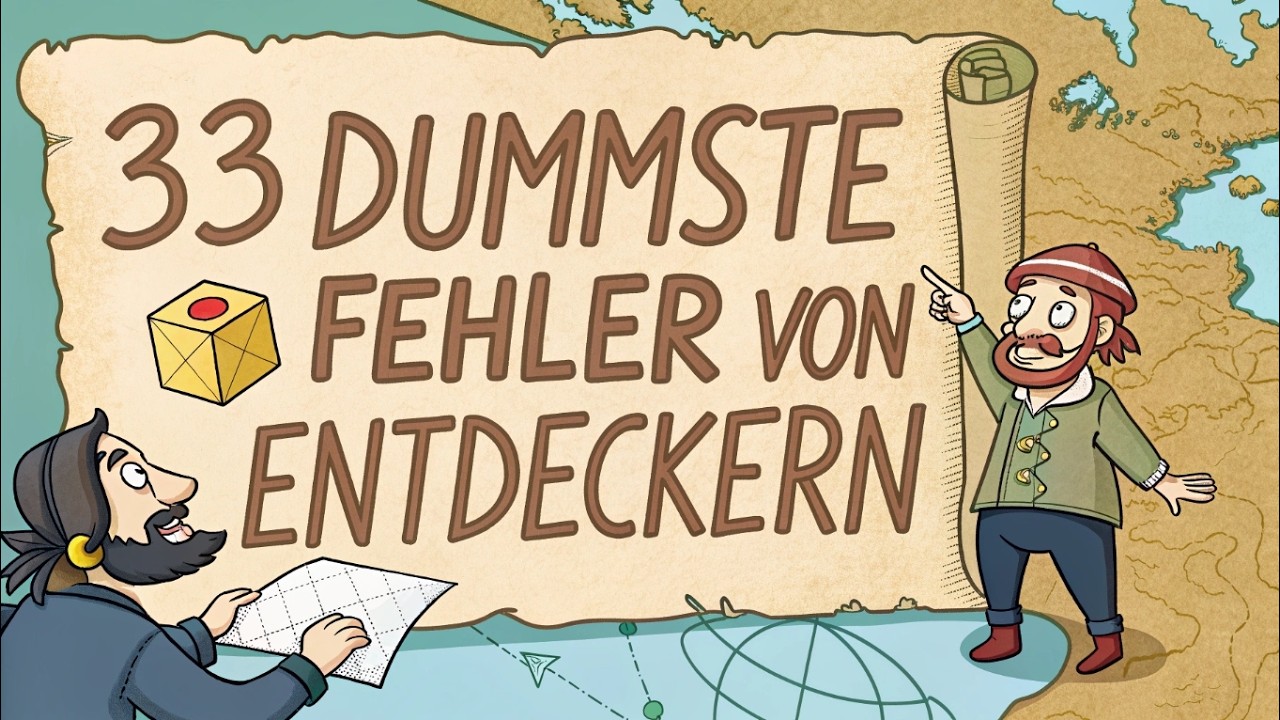 33 dümmsten Fehler berühmter Entdecker (Sie waren im Grunde verirrte Touristen)