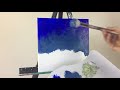 Starry Night Sky Painting With Trees (ColorByFeliks)