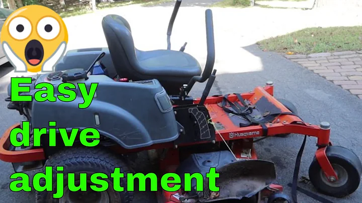 Easy Steps to Adjust the Husqvarna Zero Turn Lawnmower for Smooth Operation