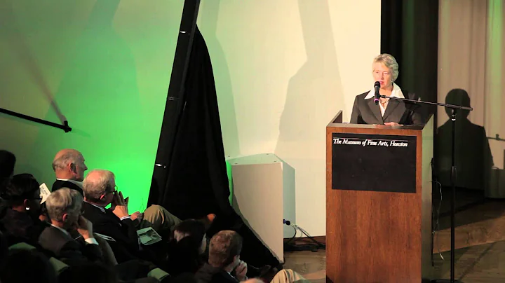 2012 Odebrecht Award Ceremony - Mayor Annise Parker