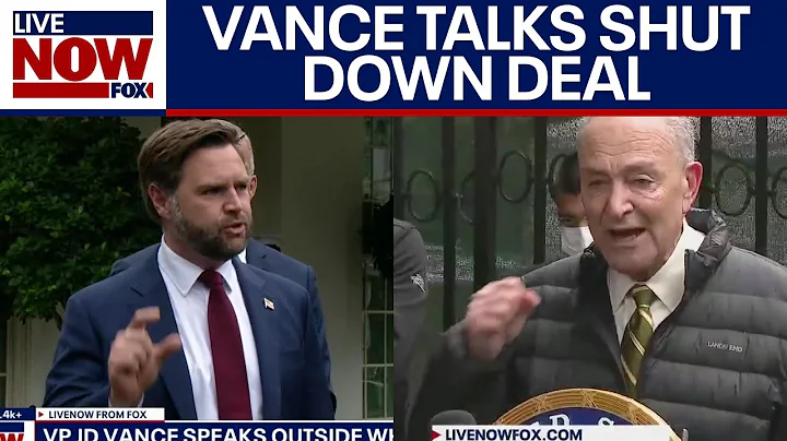 Heated comments from VP Vance on the government shutdown deal with Dems