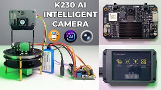 GoPro Killer! AI Motion 2 - K230 Vision Recognition Module AI Intelligent Camera & 2DOF Electric PTZ