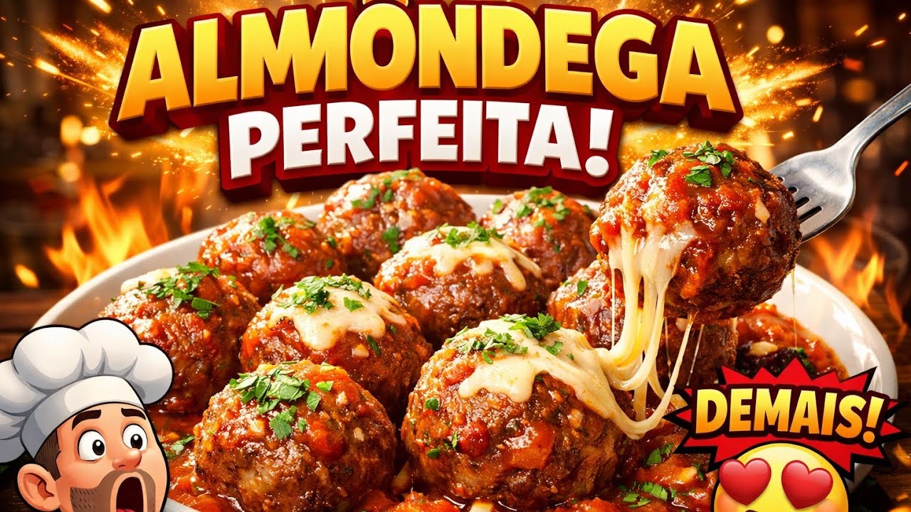 ALMÔNDEGAS CASEIRA UMA DELÍCIA 😋 😋 😋 