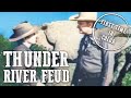 Thunder River Feud | COLORIZED | Ray Corrigan | WESTERN MOVIE | Full Cowboy Film