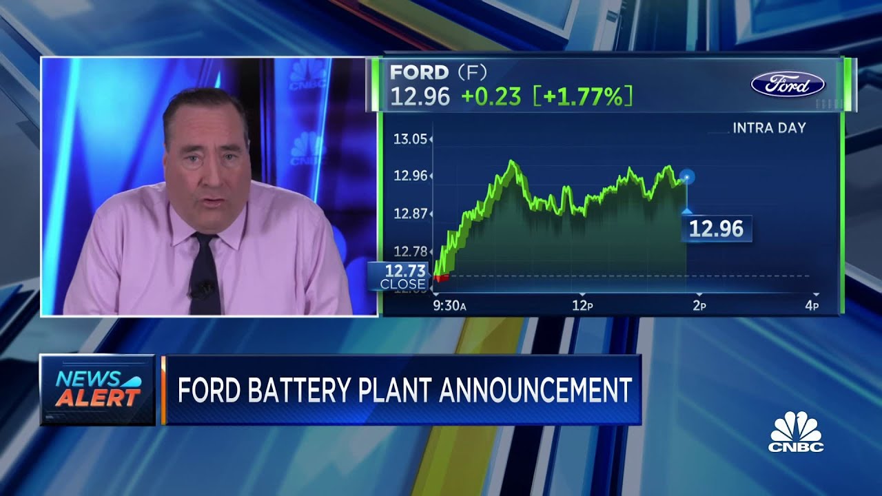 Ford announces $3.5 billion Michigan EV battery plant with Chinese partner CATL