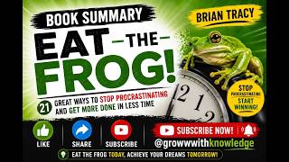 Eat That Frog Book Summary in Hindi | Stop Procrastination & Boost Productivity