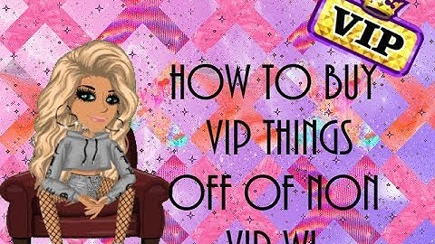 How to buy vip things off of non-vip wl // DANI MSP♥