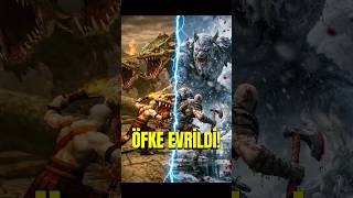 GOD OF WAR EVRİMİ (2005 - 2026) 🔥 Kratos’un İnanılmaz Değişimi! #GOW #Kratos #Shorts #i2onair