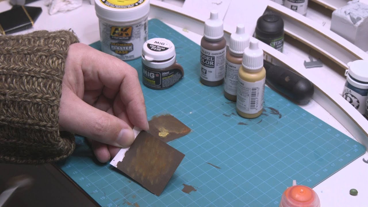 How to use Vallejo Washes to make filter effects 