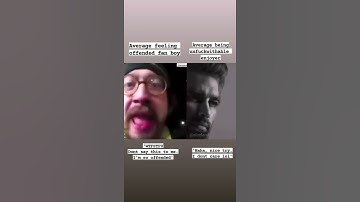 Average Feeling Offended Fan Boy VS Average Being Unfuckwithable Enjoyer