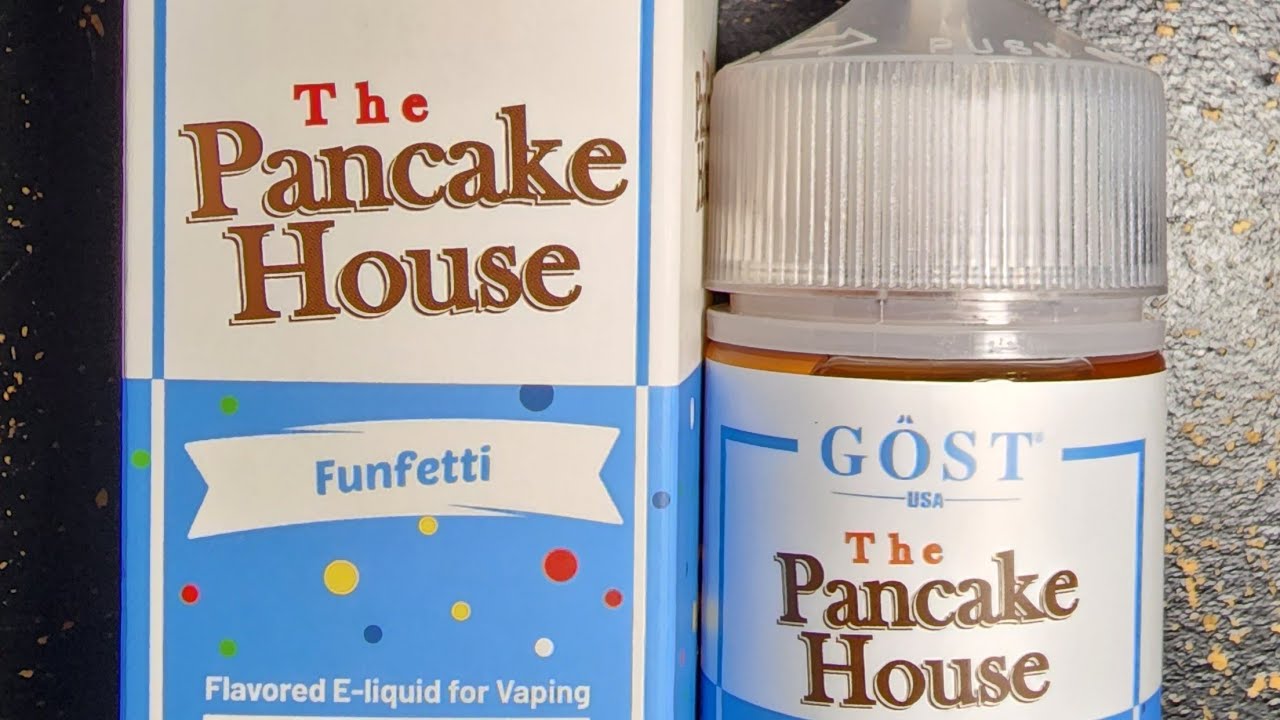 Funfetti - Pancake House - Gost Vapor E-juice (100 Ml) 30 The Pancake House  Salts By Gost Vapor - Blueberry - Salt - 30ml - Punk Australia Funfetti -  Pancake House