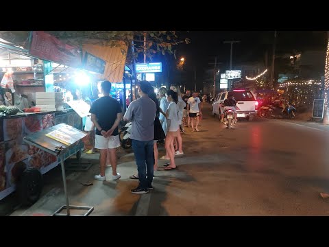 Evening Walk, Naiyang Beach, Phuket, Thailand