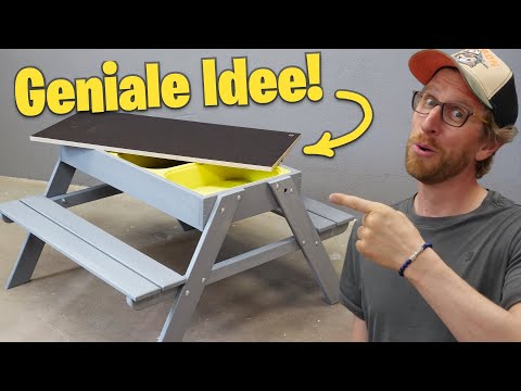 Video: Wie erstelle ich einen Picknicktisch (mit Bildern)