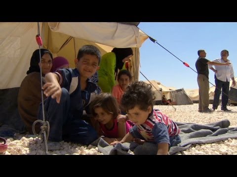 Syrian Refugees Pour Into Jordan