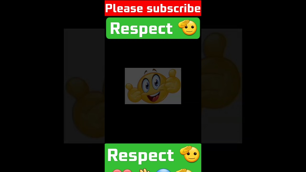 respect 💯