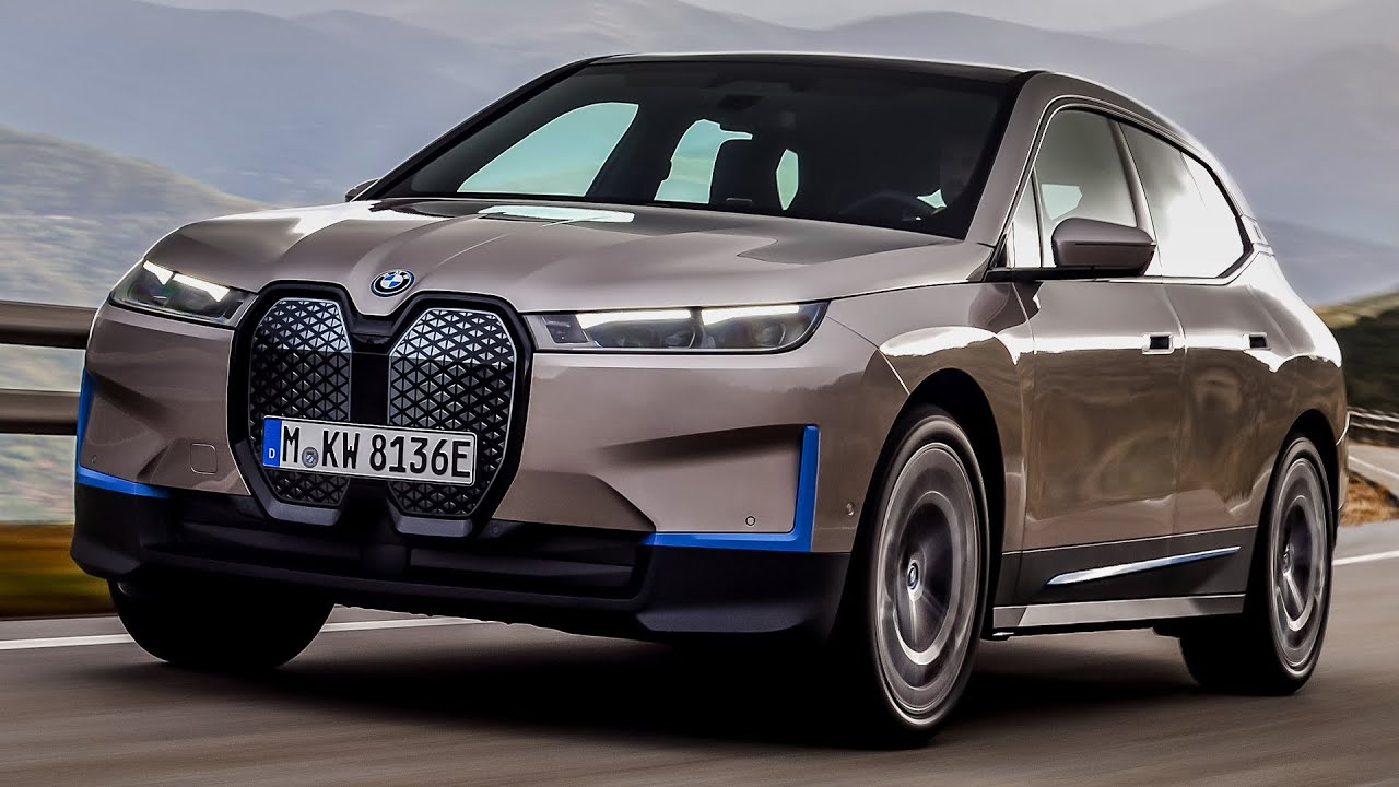 The BMW iX is here, and it's a 500bhp electric SUV