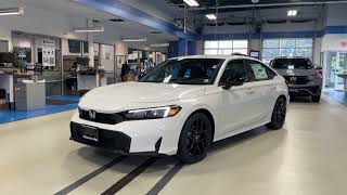 2026 Honda Civic Sport | Platinum White with Black Interior