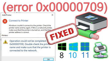 Operation could not be completed error 0x709 [Fix] | error 0x00000709