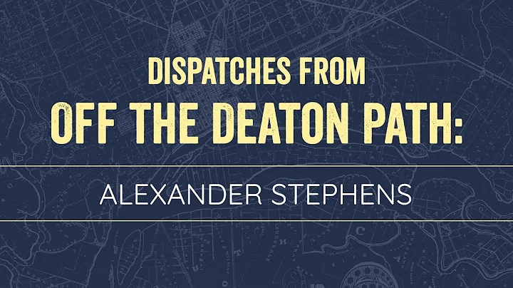 Dispatches From Off the Deaton Path: Alexander Ste...