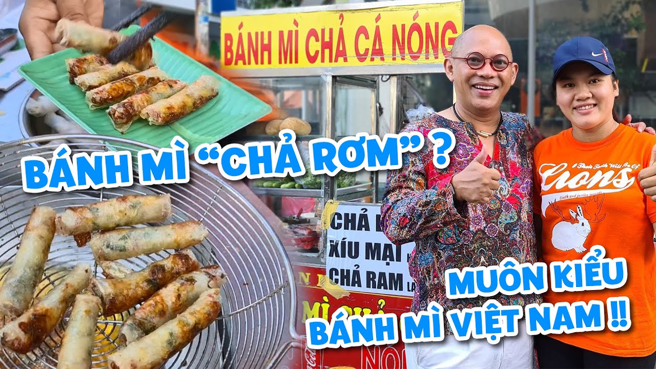 BÁNH MÌ ƠI #19: Cười xỉu với em gái Quảng Ngãi sáng chế món bánh mì nhân chả 