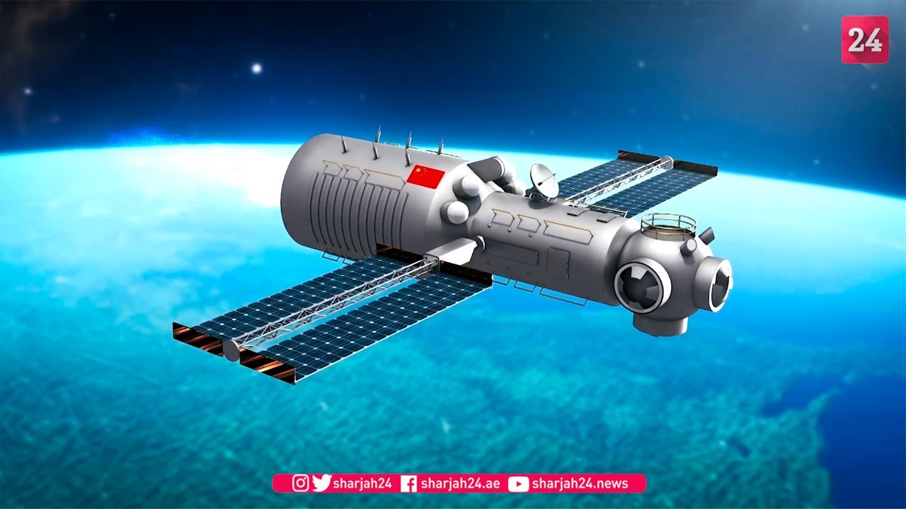 China launches first module of its new space station - YouTube