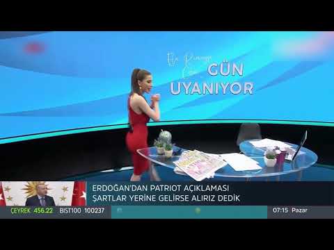 Ela Rümeysa Cebeci  Güzel Haber Sunuyor  Türk İFŞA