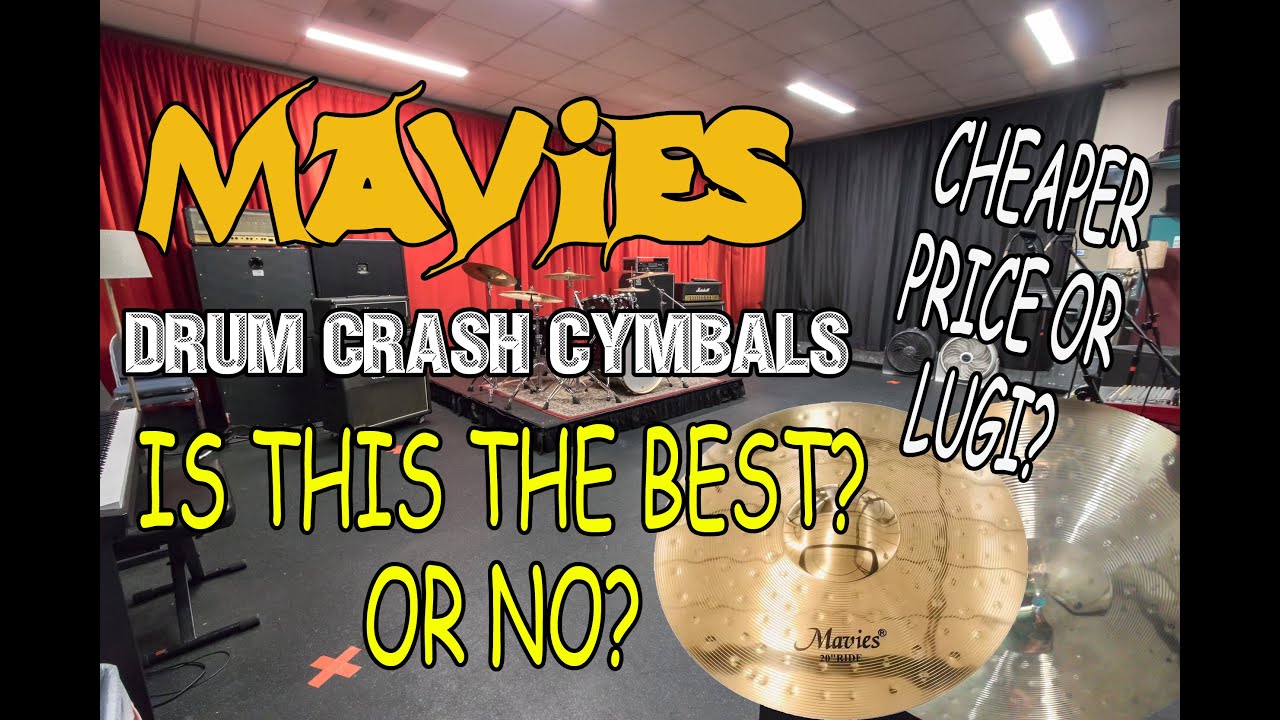Mavies 18 inches Crash Drum Cymbals Maganda ba sya o hindi? YouTube