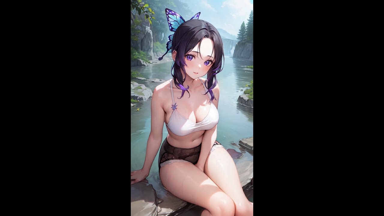 Shinobu Kochou | Kimetsu no Yaiba (AI Art Wave) - YouTube