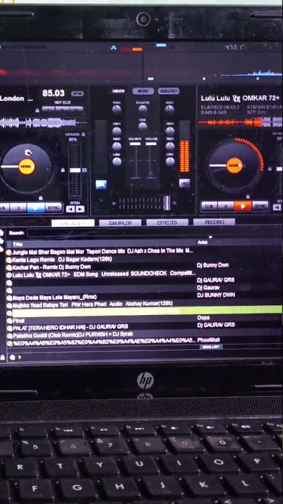 Virtual dj home 7 operating @All_inone_Ai #lulultrance#remix