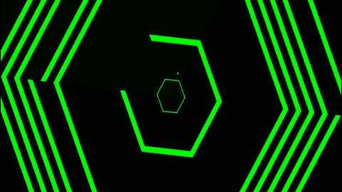 Open hexagon controled rotation world record 74.1663sec, ballom