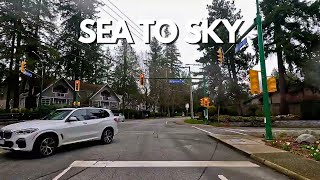 Details Squamish to North Vancouver Timelapse | Sea to Sky Highway 4K Drive Guide