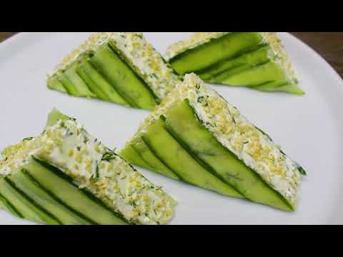 Video: Vorspeise Mit Käse Und Lachs