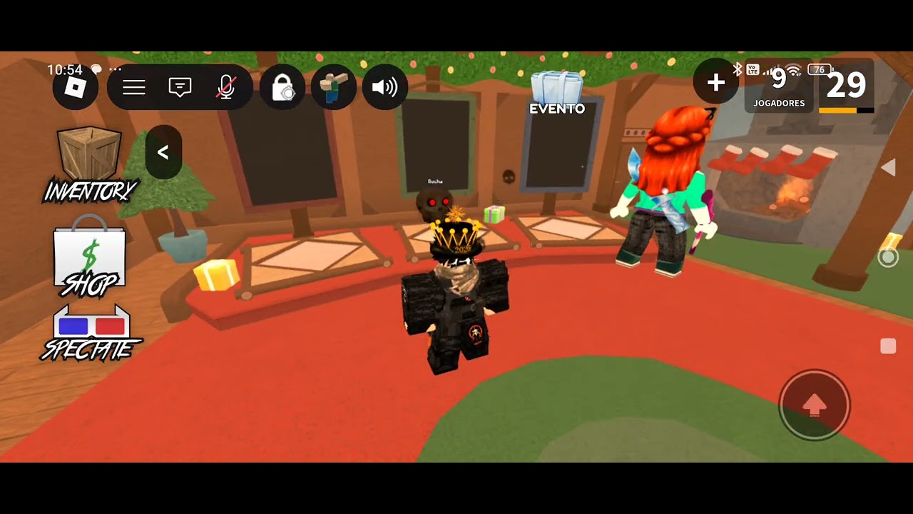 Jogando Murder Mistery 2, desculpem pelo vídeo de qualidade, mas se gostou da like e comenta