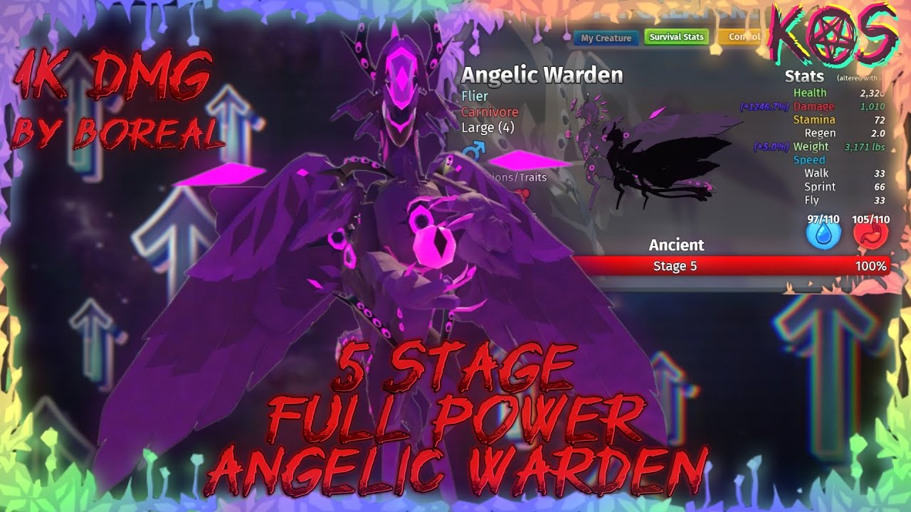 Angelic Warden |  5 Stage | Full Power | Creatures of Sonaria