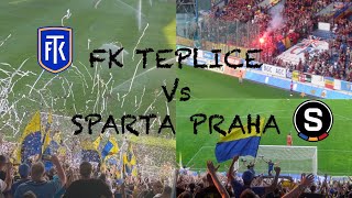 Experiencing Czech football fan culture outside of Prague: FK Teplice Vs Sparta Prague