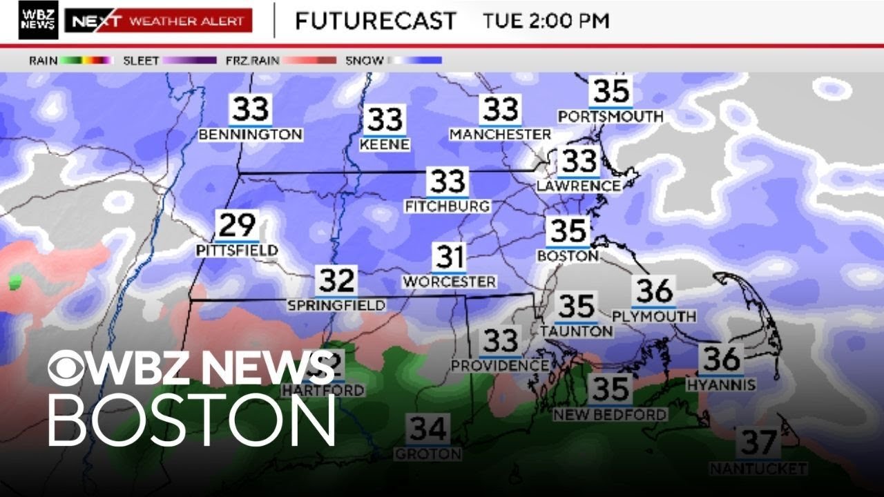 Snow, ice, rain - and a lunar eclipse: Boston meteorologists discuss latest weather forecast