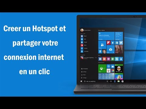 Créer un Hotspot sur windows et partager votre connexion internet en un clic